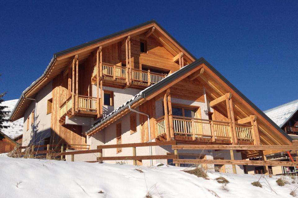 Chalet Arvina Aparthotel Saint-Jean-d'Arves Exteriör bild